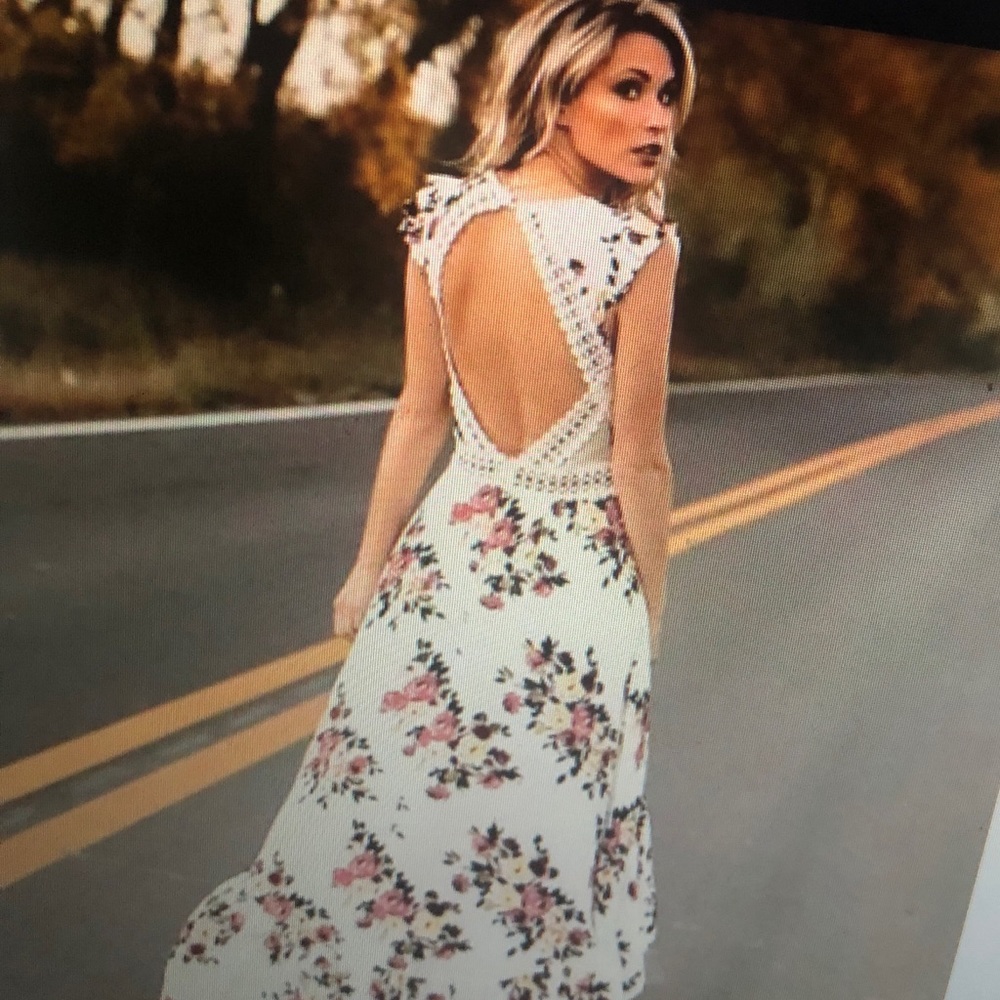 BRAND NEW BOHO HIGH LOW DRESS